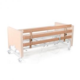 Single High Wooden Bed Rails